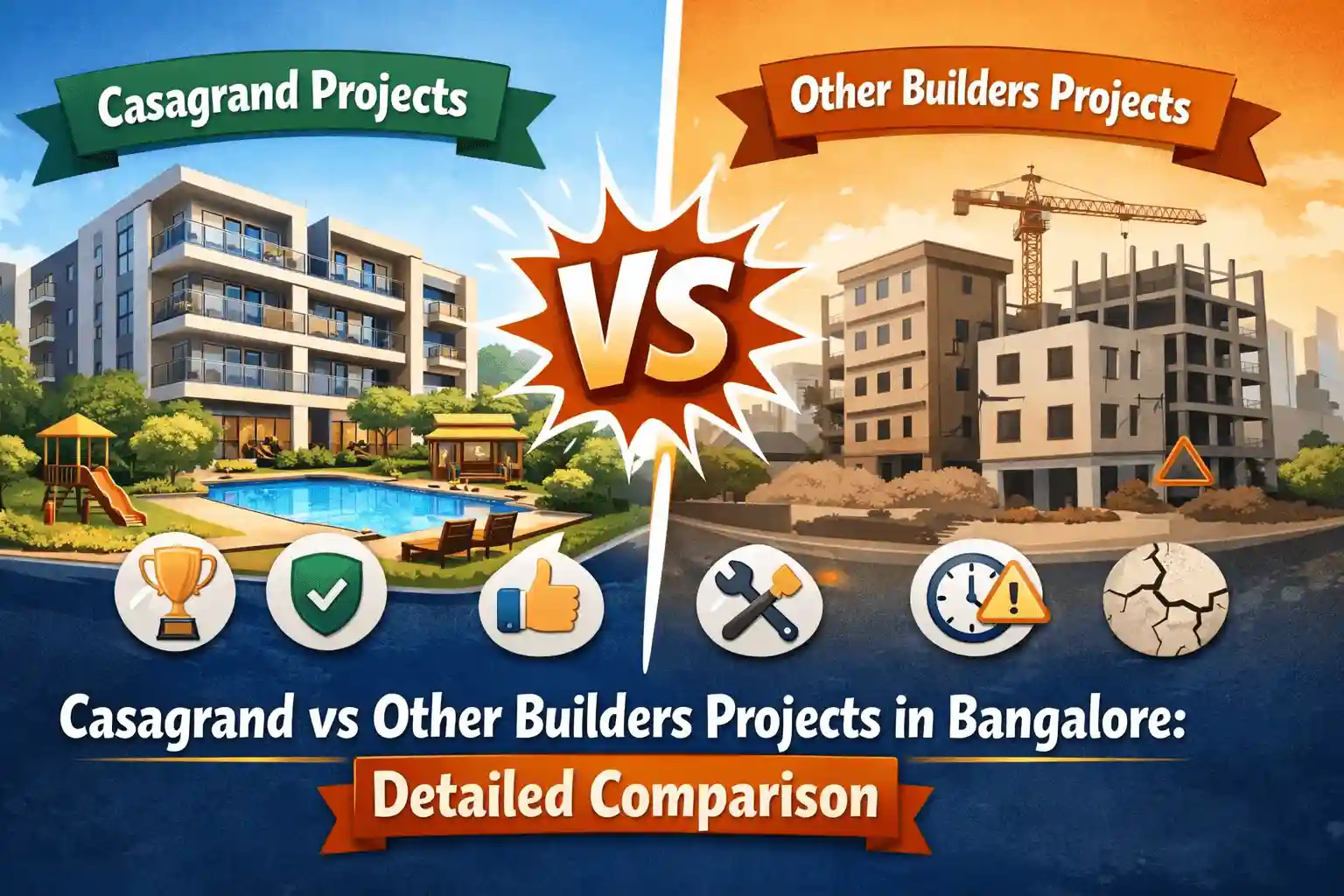 Casagrand vs Other Builders Bangalore Comparison