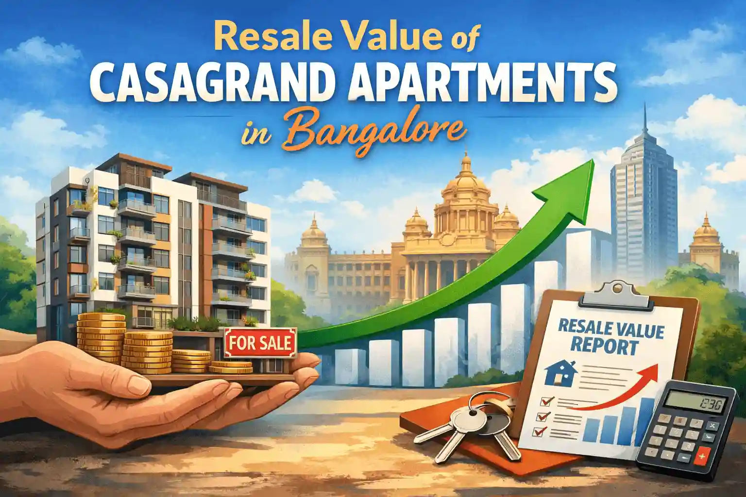 Resale Value of Casagrand Apartments in Bangalore