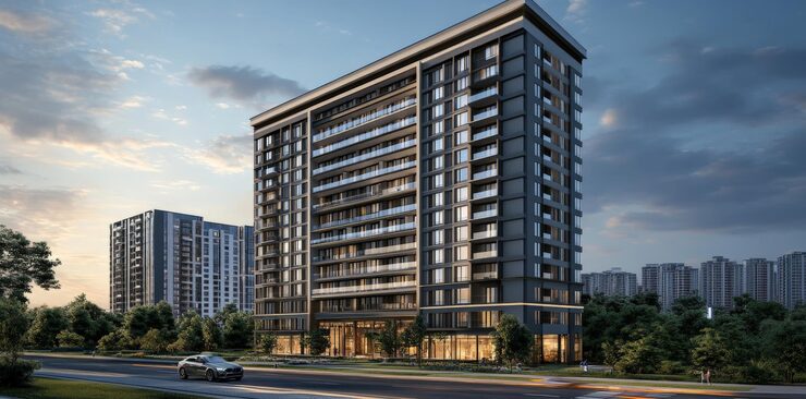 Casagrand Amor apartments in Bannerghatta Road, Bangalore, artist impression