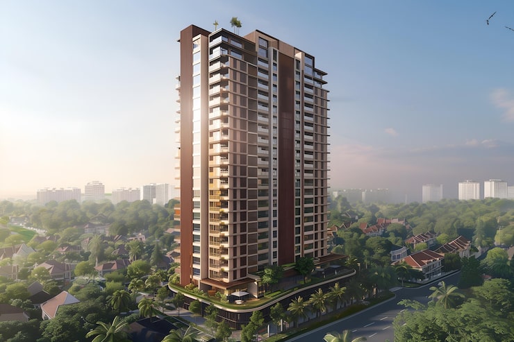 Casagrand Flamingo apartments in HSR Layout, Bangalore, artist impression