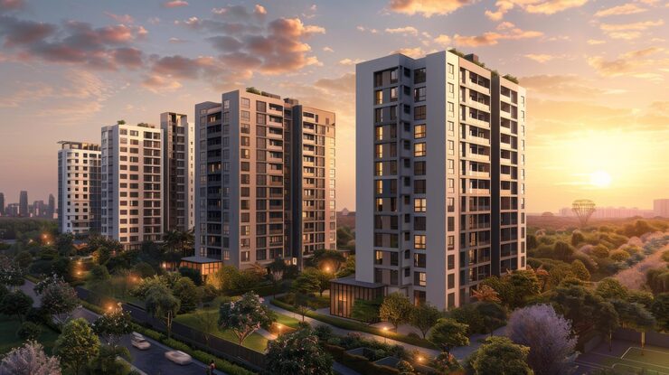 Casagrand Keatsway apartments in Hennur Road, Bangalore, artist impression