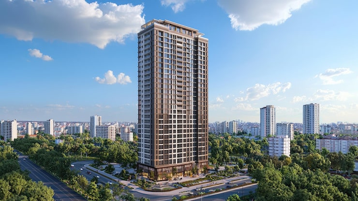Casagrand Meridian apartments in KR Puram, Bangalore, artist impression
