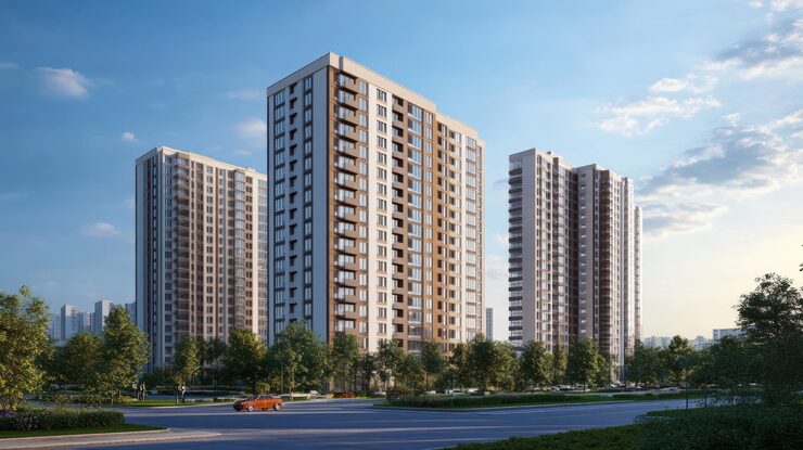 Casagrand Zaiden apartments in Kanakapura Road, Bangalore, artist impression